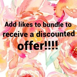 BUNDLE and I’ll make you a private offer!! :)✨💗🍾